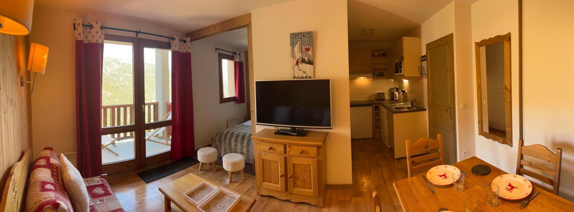 Apartmán Cosy Montagne Valmeinier Exteriér fotografie